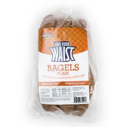 ThinSlim Foods Love-Your-Waist Bagels Plain, 4pack, 2oz