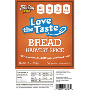 Love-The-Taste Low Carb Bread Harvest Spicen | ThinSlim Foods
