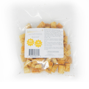 Lindas Diet Delites Low Carb Croutons Seasoned