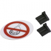 Bosch Charging Socket Blanking Plug Kit - 2 Blanking Plugs, 1 sticker,