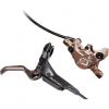 Hayes Dominion A2 Disc Brake and Lever - Hydraulic, Post Mount, Black/Bronze