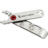Wolf Tooth Combo Masterlink Pliers - Nickel Arms with Red Bolt