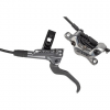 Shimano XTR BL-M9120/BR-M9120 Disc Brake and Lever - Post Mount, Finned Metal Pads, Gray