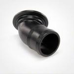 Banjo 3" Flange X 3" Hose Barb 45 Degree Elbow