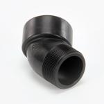 Banjo 2" Poly Street Elbow 45 Degree