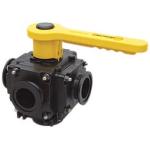 Banjo 2" Full Port Flange 5 Way Valve (MV225CF)