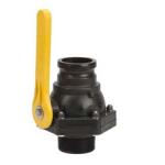 Banjo 3" Male Adapter x 3" MPT Full Port "Stubby" Ball Valve...