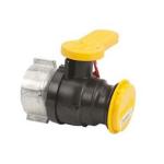 Banjo 2" Poly Spinweld Valve w/ QDC Outlet & Cap & Foil Seal EPDM...