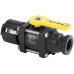 Banjo 2" Male QDC x 2" Female QDC IBC Poly Bolted Ball Valve (VFB201)