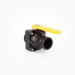 Banjo 2" Flange x 2" Male Adapter Full Port 2-Way Manifold Stubby...