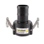 Banjo 4" Female Coupler x 4" Hose Shank (400C)