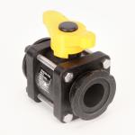 Banjo 2" STD Port Tee Handle Flange Ball Valve (MVT200CF)