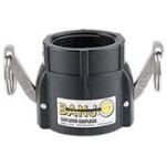 Banjo 2" Female Coupler - Female Thread Poly Locking Cam Lever...