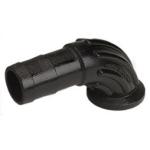 Banjo 1" Flange X 1 1/4" Hose Shank Sweep (M100125BRBSWP90)