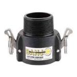 Banjo 1-1/2" Female Quick Coupler x 1-1/2" Male Thread w/ Locking...