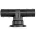 Banjo 2" Full Port Flange x 2" Hose Barb Tee