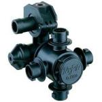 TeeJet 3/4" 4-Outlet Double Nozzle Body for Dry Booms...