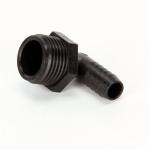 Hypro 3/4" Male Garden Hose Thread x 1/2" Hose Barb Poly Elbow