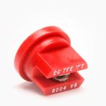 Teejet DG 80 Degree Drift Guard Flat Red Spray Tip