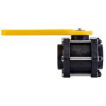 TerreMax BALL VALVE 2" FULL PORT 6 BOLT WITH YELLOW HANDLE (V200FPY)