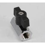 Valley Valve, Ball, 1/4", FF, T-Handle