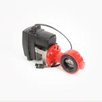 KZ Valve 2" 1.5 Second Butterfly Cast Iron ON/OFF Valve