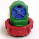 Teejet 1 1/2" 2.5-16 GPM Rapid Check Flow Meter, insert only