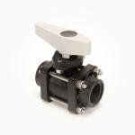 Teejet 1" 125PSI 2-Way Manual Shutoff Valve