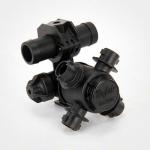 Teejet 4-Outlet 1" Double Nozzle Body for Dry Booms