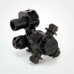 Teejet 4-Outlet 1" Single Nozzle Body for Dry Booms