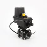 TeeJet 344 Series Electric Shutoff 3-Way Valve, 1" Thread, E Motor