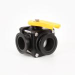 Banjo Full Port Side Load 3-Way Manifold Valve