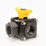 Banjo 1 1/4" 3 Way Side Load Valves