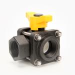 Banjo 1 1/2" 3 Way Side Load Valves