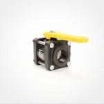 Banjo 1 1/4" 4 Bolt Poly Ball Valves; Full Port