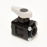 Teejet 1/2" 150PSI 2-Way Manual Shutoff Valve