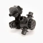 Teejet 4-Outlet 1/2" Double Nozzle Body for Dry Booms