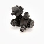 Teejet 3-Outlet 1/2" Double Nozzle Body for Dry Booms