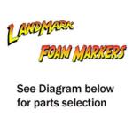 Landmark Foam Marker Replacement Part; VL0380