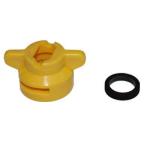 TeeJet Quick Cap for Nozzle Bodies: Yellow