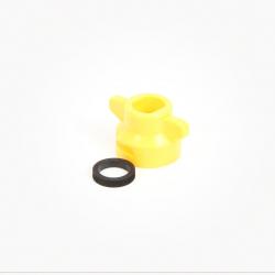 TeeJet Quick Cap & Washer Assembly - Yellow