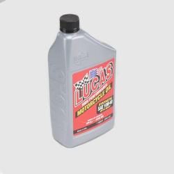 Lucas Oil 10W40 MOLY MOTORCYCLE OIL CASE OF 6 QTS