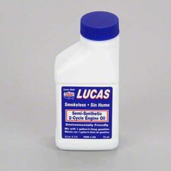 Lucas Oil Semi-Synthetic 2-Cycle Engine Oil; 2.6 Ounce