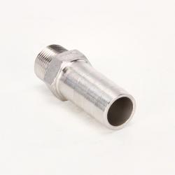 Valley Industries Stainless Steel Hose Barb Fitting: 3/4" x 1"