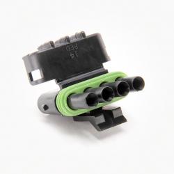 Weather Pack 4-Way Flat Male Connector