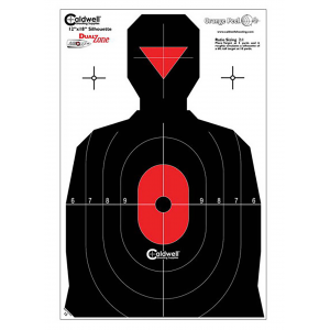 Caldwell Dual Zone Silhouette Target 8-Pack