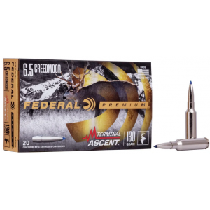 Federal Premium Terminal Ascent 6.5 Creedmoor Ammo 130gr Slipstream 20 Rounds