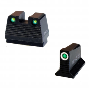 Hi Viz CO-Witness Tritium Night Sight Set for Small Frame Glock MOS Pistols