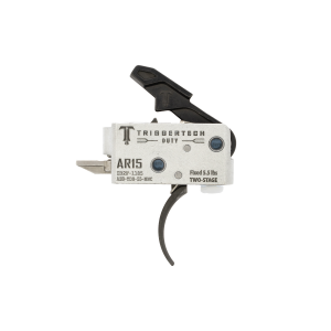 TriggerTech AR-15 Two Stage Black Mil-Spec Trigger Curved