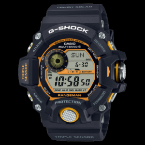 G-Shock Master of G Rangeman GW9400Y-1 Wrist Watch Black / Yellow - 